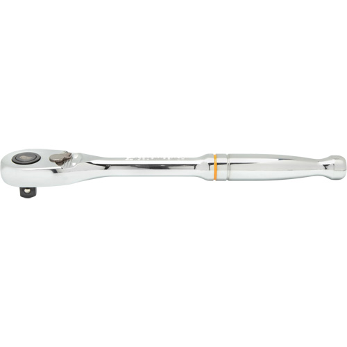 Gearwrench 81309T 90-Tooth Quick Release Teardrop Ratchet, 1/2" Drive, Ergonomic Handle