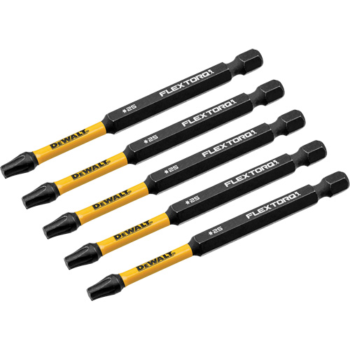 DEWALT DWAF3TX25IR FLEXTORQ® Impact Driver Bit, Torx, T-25 Tip,