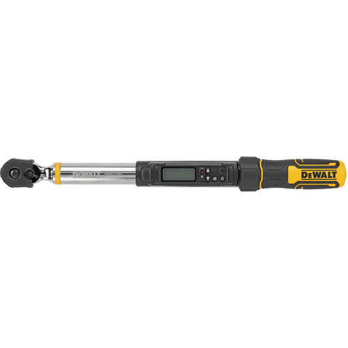 DEWALT DWMT17061 Torque Wrench, Electronic, 3/8" Square Drive, 20 - 100 ft-lbs.
