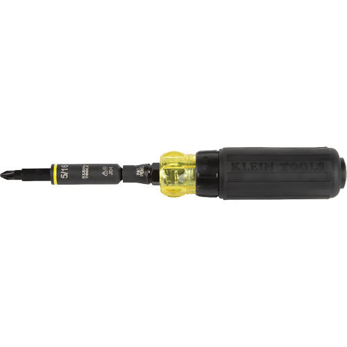 Klein Tools 32500HDRT 11-in-1 Ratcheting Impact Rated Screwdriver & Nut Driver