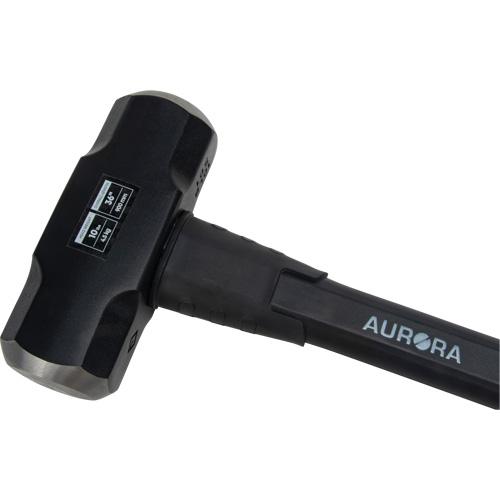 Aurora Tools UAX600 Sledge Hammer, 10 lbs., 36", Fibreglass Handle