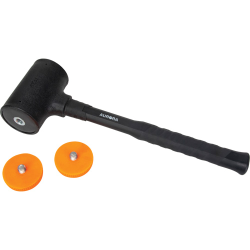Outils Aurora UAX604 Marteau sans rebond, Poids de la t&ecirc;te 45 oz, Face Polyur&eacute;thane, Prise Fibre de verre, 13" lo