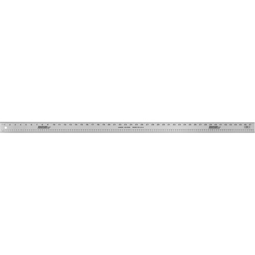 Johnson J48EM Aluminum Inch/Metric Straight Edge, 48