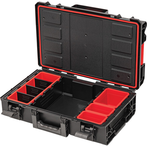 Aurora Tools UAX723 Arx Small Toolbox, 23" x 15" x 7-1/2", Black