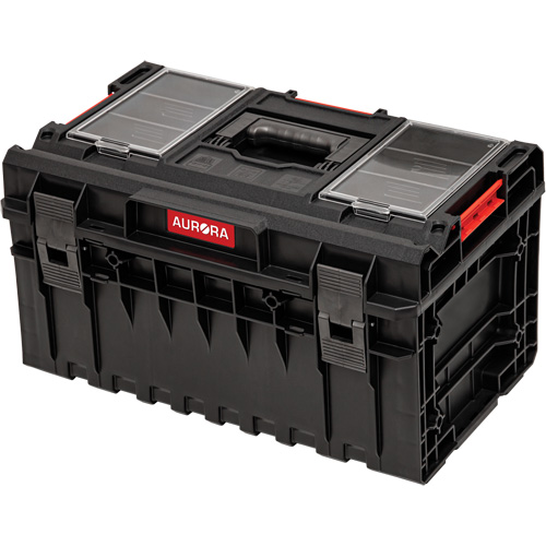 Outils Aurora UAX724 Boîte &agrave; outils moyenne Arx, 23" x 15-1/5" x 12-3/5", Noir