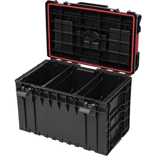 Aurora Tools UAX725 Arx Large Toolbox, 23" x 15-1/5" x 16-1/2", Black