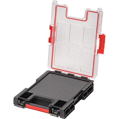 Outils Aurora UAX734 Organisateur moyen avec cloisons en mousse &agrave; plusieurs couches Arx, 10-3/10" x 14-3/10" x 3", Noir