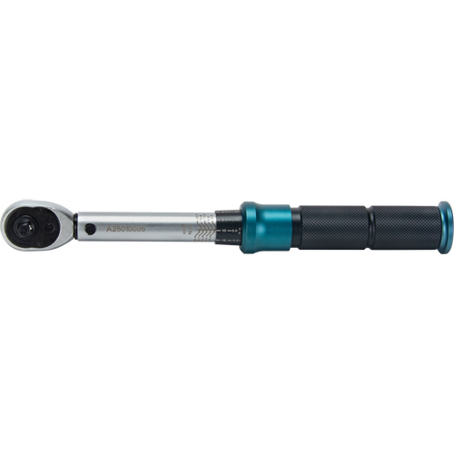 Aurora Tools UAX748 72-Tooth Torque Wrench, Click, 1/4" Square Drive, 20 - 200 in-lbs.