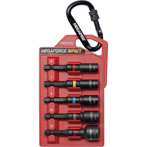 Megapro 9BP-I-HNDB Jeu de tourne-&eacute;crous m&eacute;triques, 5 Mcx, Tourne-&eacute;crou