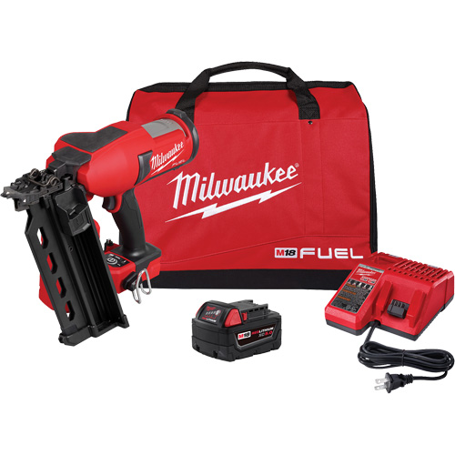Milwaukee 2844-21 Ensemble de cloueuse Duplex Fuel, 18 V, Lithium-ion