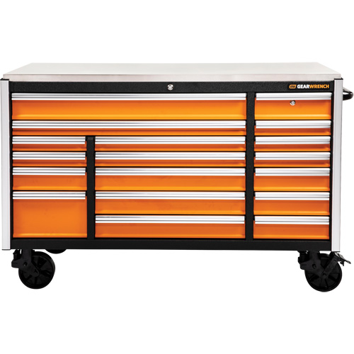 Gearwrench MEGAMOD1268 MEGAMOD Master Mechanics Tool Set in Premium Modular Foam Trays with Tool Storage, 1268 Pieces