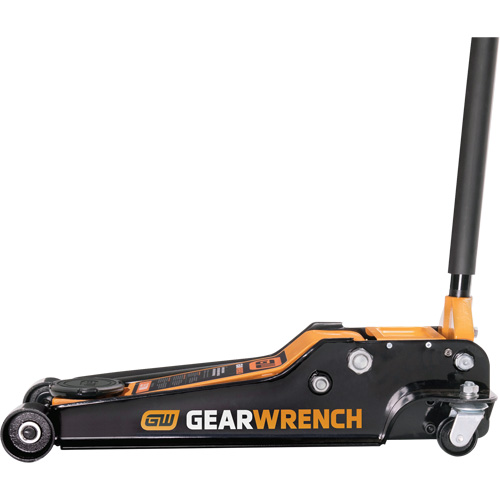 Gearwrench 099575100499 Low Profile Floor Jack, 3.5 Ton(s) Capacity, 3-3/4" Lowered, 21-3/4" Raised, Manual Hydraulic