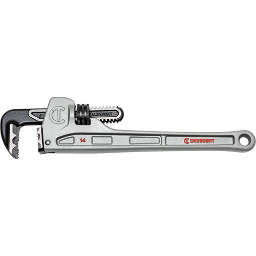 Crescent 037103332325 K9 Jaw Pipe Wrench, 2-3/8" Jaw Capacity, 14" Long, Powder Coated Finish, Non-Ergonomic Handle