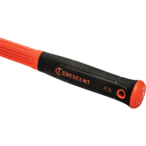 Crescent 037103365248 Marteau d'ing&eacute;nieur en fibre de verre, Poids de la t&ecirc;te 4 lb, 14" lo