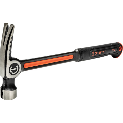 Crescent 037103350435 Marteau de charpente en acier avec face meul&eacute;e, 22 oz, Prise en Acier plein, 16" lo