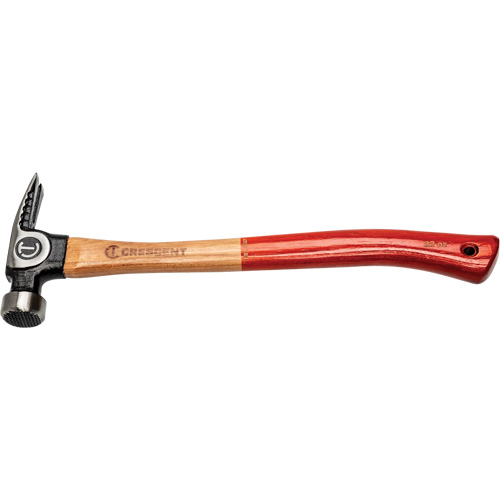 Crescent 037103350459 Marteau de charpente &agrave; face meul&eacute;e, 22 oz, Prise en Bois, 18" lo