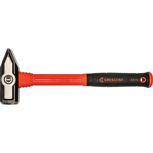 Crescent 037103365255 Fiberglass Blacksmith Hammer, 2.5 lbs Head Weight, 13-1/2" L