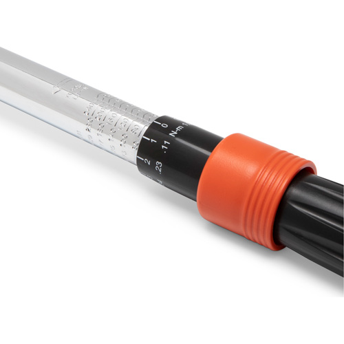 Crescent 037103306494 Micrometer Torque Wrench, Dial, 3/8" Square Drive, 50 - 250 in-lbs.