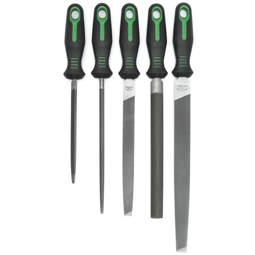 Nicholson By Crescent 037103333711 Anniversary File Set with Ergonomic Handles, 5 Pcs