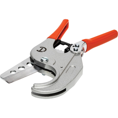 Crescent 037103346346 Ratcheting PVC Pipe Cutter with Dipped Grips, 1/4"- 2-3/8" Capacity