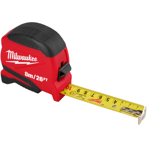 Milwaukee 48-22-1726 Ruban &agrave; mesurer compact, 1" x 26'