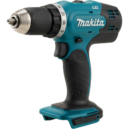 Makita DDF453Y002 LXT Compact Drill-Driver Kit, Lithium-Ion, 18 V, 1/2"/1-7/16" Chuck, 420 in-lbs Torque