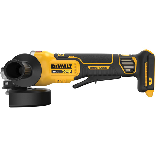 DEWALT DCG410B Meuleuse angulaire sans fil et sans balai XR (outil seulement), Roue de 4-1/2" - 5", 20 V