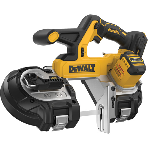DEWALT DCS378B Scie &agrave; ruban de taille moyenne MAX* XR (outil seulement), 20 V, 3-3/8" Capacit&eacute;