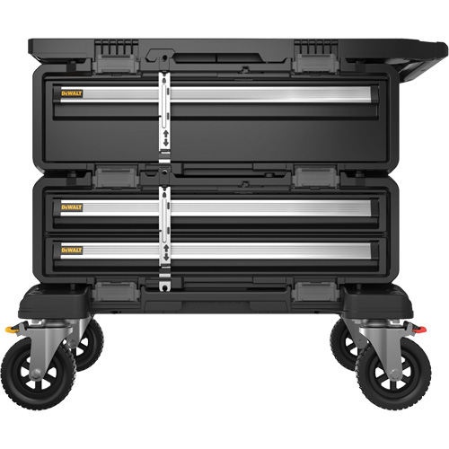DEWALT DWST60520 Poste de travail modulaire 4-en-1 TOUGHSYSTEM 2.0 DXL, 34" x 25-4/5" x 30", Noir/Jaune
