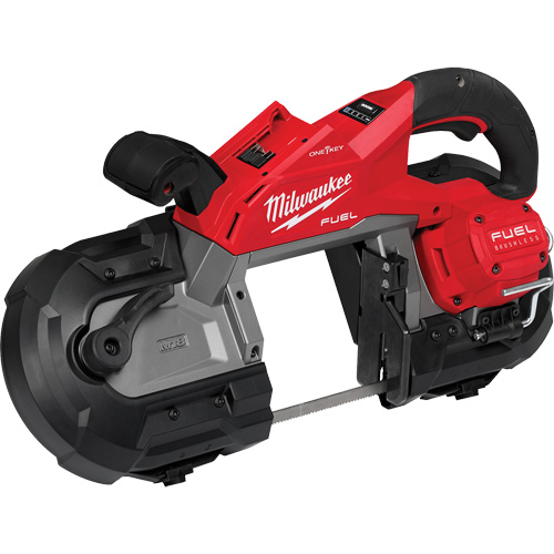 Milwaukee 2929S-20 M18 FUEL Deep Cut Dual Trigger Band Saw with ONE-KEY, 18 V, 5" Capacity