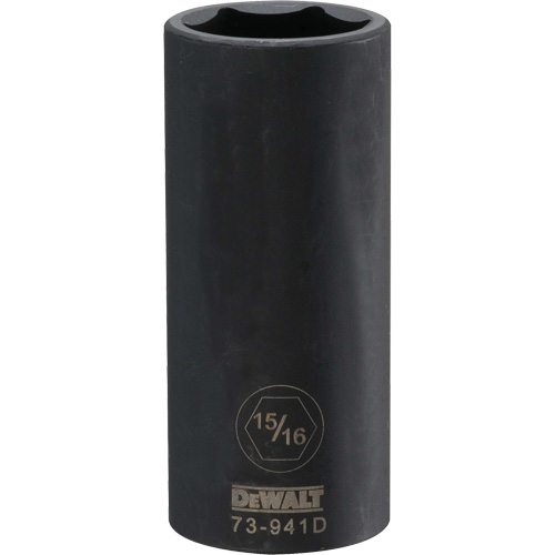 DEWALT DWMT73941OSP Socket, Impact, 15/16", 1/2" Drive, 6 Points