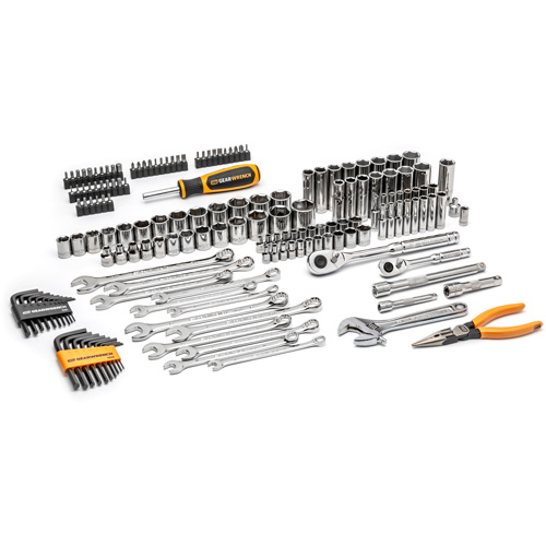 Gearwrench GWPRO168 1/4" & 3/8" Drive 72-Tooth, 6-Point Professional Tool Set