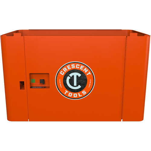 Crescent IUC1DLCRM RAILWORKS Single Door Steel Security Panel Lockable Storage