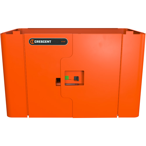 Crescent IUC2DLCRM RAILWORKS Double Door Steel Security Panel Lockable Storage