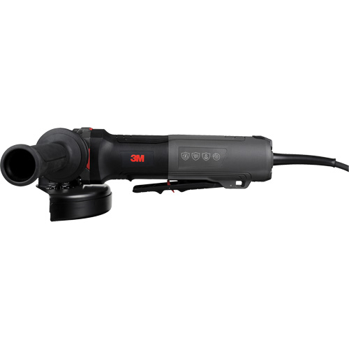 3M 11129 Meuleuse angulaire &eacute;lectrique avec interrupteur &agrave; palette, 4-1/2"/5", 120 V, 13 A, 11 500 Tr/min