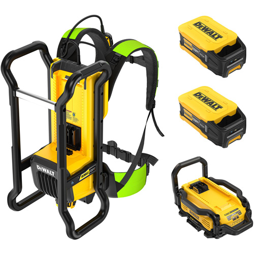 DEWALT DCPS310AG2 Ensemble de vibrateur sac-&agrave;-dos POWERSHIFT