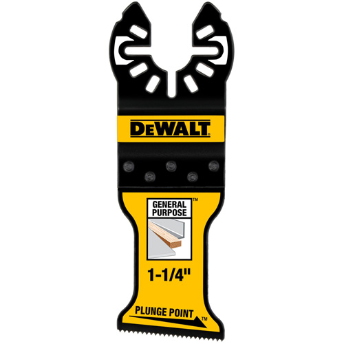 DEWALT DWA4258 Lame oscillantes de 1-1/4" PLUNGEPOINT pour usage g&eacute;n&eacute;ral