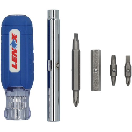 Lenox LXHT68000N Tournevis multiforet 9-en-1, Prise Textur&eacute;