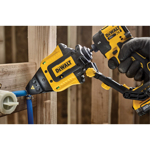 DEWALT DWAPXPIR IMPACT CONNECT PEX Pinch Clamp Attachment