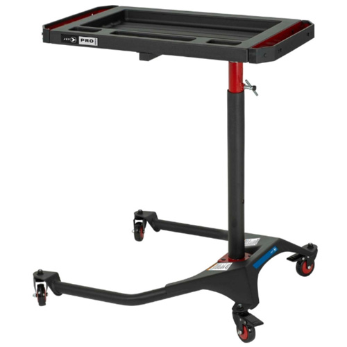 JET 843017 Plateau &agrave; outils pour sous le capot en ABS &agrave; hauteur ajustable JUHT-100A , 0 tiroirs, 18-7/10" lo x 31-17/20" la x 48-2/5" h, Noir