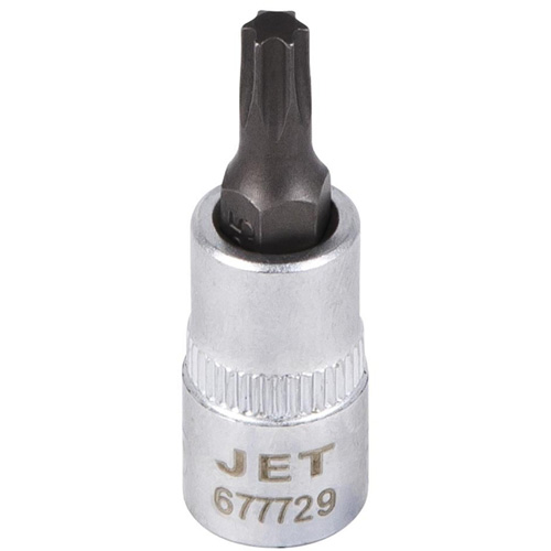 JET 677730 Bit Socket, Torx&reg;, T-27 x 1-1/2" L, 1/4" Drive
