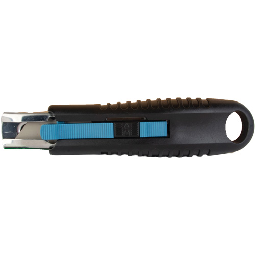 Aurora Tools UAY907 READYEDGE Standard-Duty Retractable Safety Knife, Stainless Steel, Rubber Handle