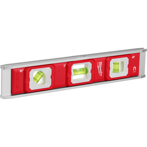 Milwaukee 48-22-5106 Niveau torpille, 10" lo, Aluminium, 3 fioles, Magn&eacute;tique