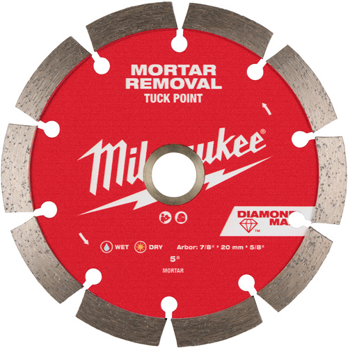 Milwaukee 49-93-7406 DIAMOND MAX Tuck Point Diamond Blade