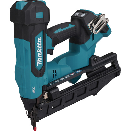 Makita DBN610Z Cloueuse de finition inclin&eacute;e sans fil LXT 2-1/2", calibre 16 (outil seulement), 18 V, Lithium-ion