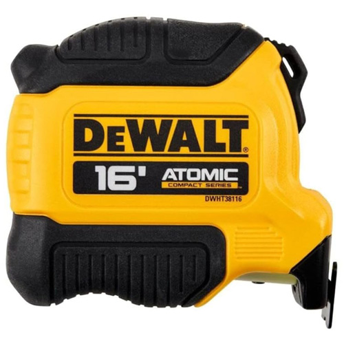 DEWALT DWHT38116S ATOMIC COMPACT SERIES Tape Measure, 16', Imperial Graduations