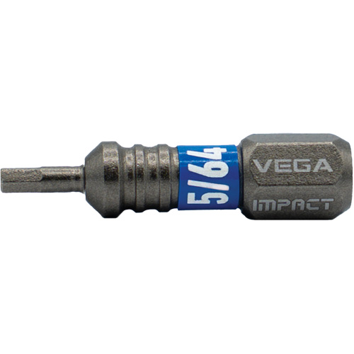 Vega T125H0564A Embout Impactech, Hexagonale, 5/64", Prise 1/4"