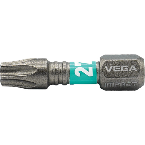 Vega T125T27A Embout Impactech, Torx, T-27, Prise 1/4"