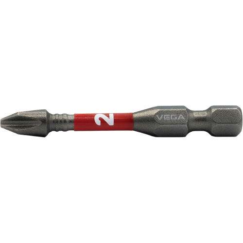 Vega T150P2A Impactech&reg; Power Bit, Phillips, #2 Tip, 1/4" Drive Size, 2" Length