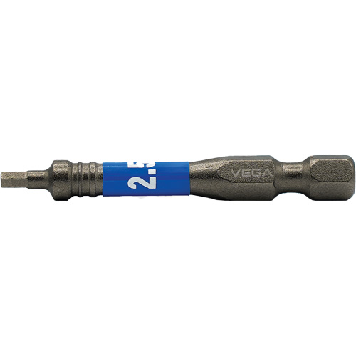 Vega T150H025A Impactech&reg; Power Bit, Hex, 2.5 mm Tip, 1/4" Drive Size, 2" Length